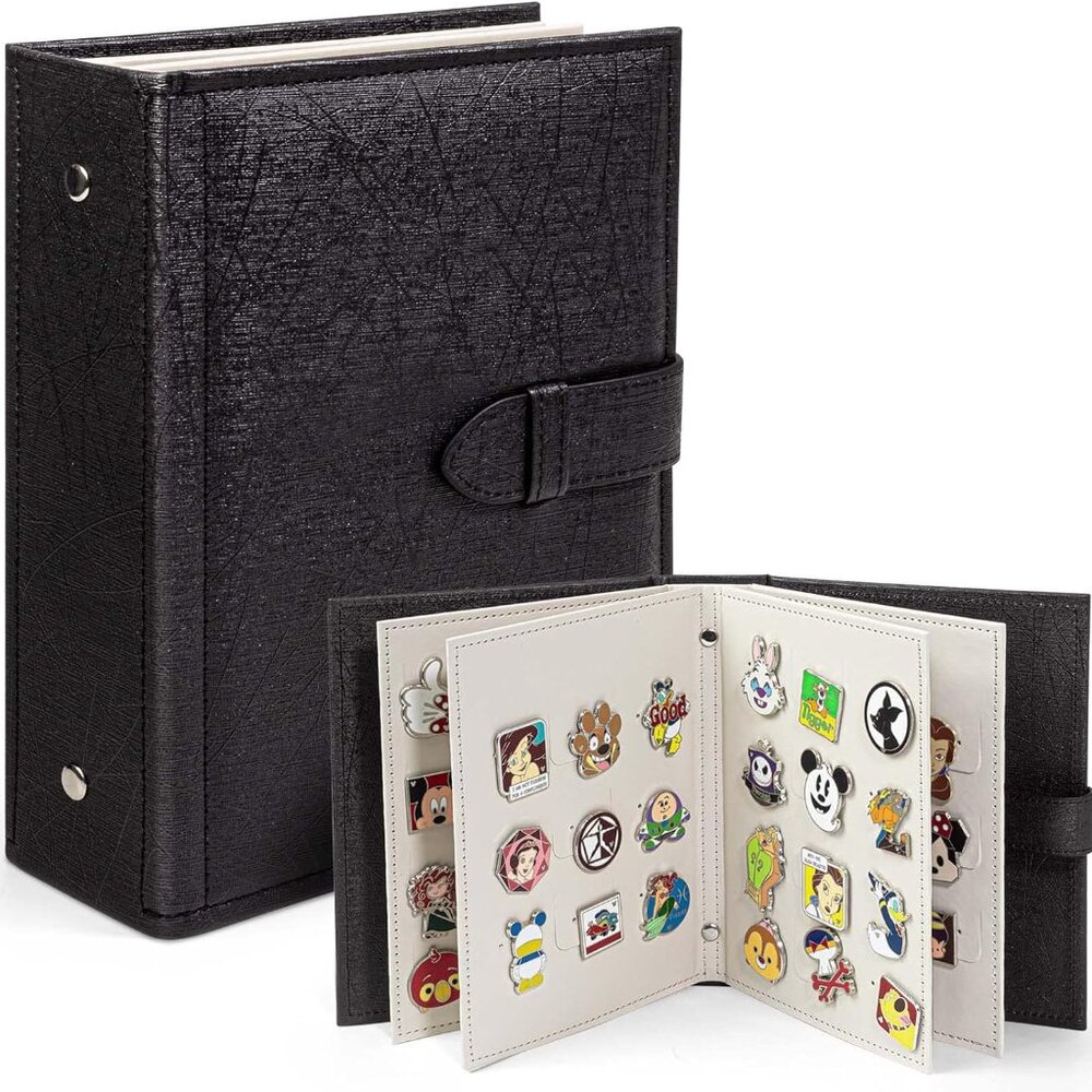 Enamel Pin Display Book, Mini Pin Trading Book, to Display and Trade Your Pins,